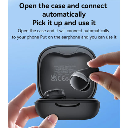 Brezžične slušalke Bluetooth Yesido TWS30, TWS, ANC, črne