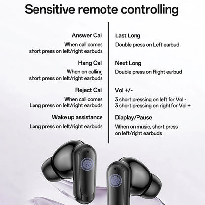 Handsfree Bluetooth Yesido TWS38, TWS, Black