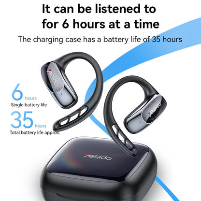 Handsfree Bluetooth Yesido YSP24, TWS, Črn