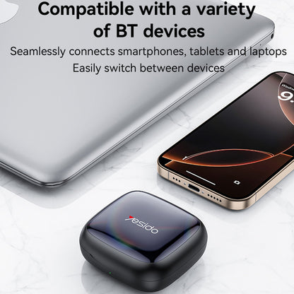 Handsfree Bluetooth Yesido YSP24, TWS, Črn