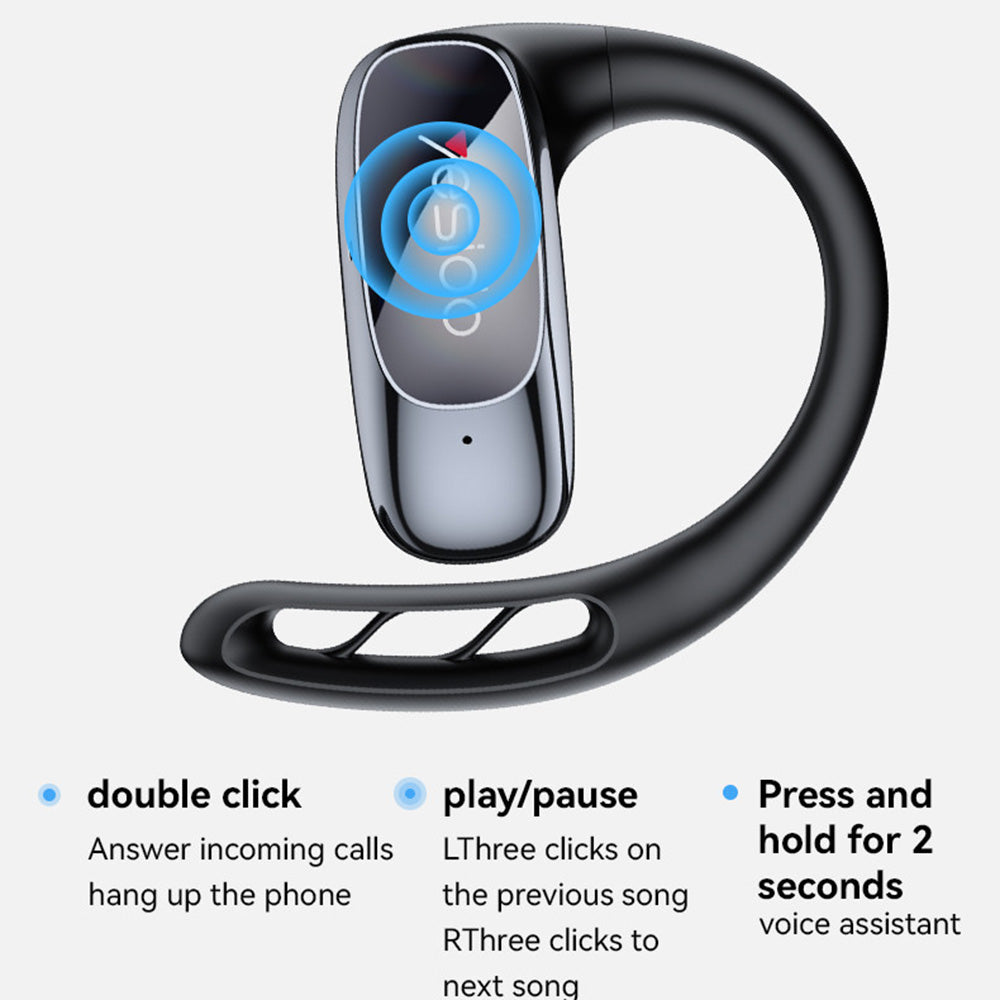 Handsfree Bluetooth Yesido YSP24, TWS, Črn