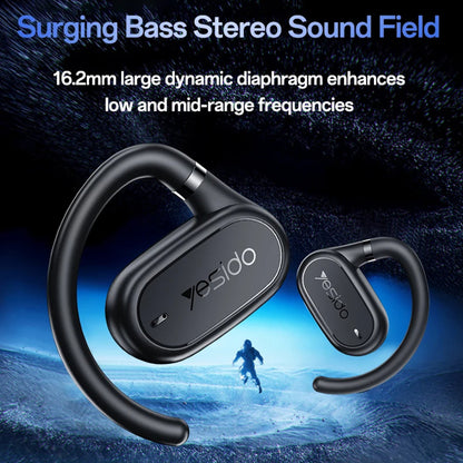 Handsfree Bluetooth Yesido YSP25, TWS, Črn