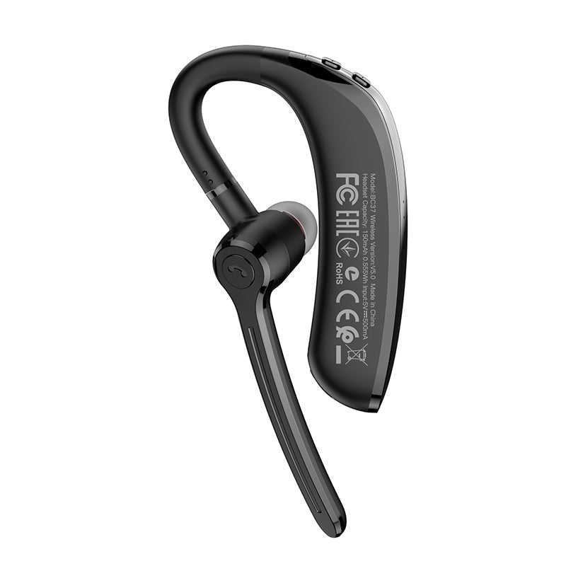 Bluetooth prostoročni Borofone BC37 Imperor, A2DP, Črn