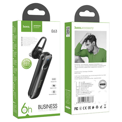 Bluetooth prostoročni HOCO E63 Diamond, A2DP, Črn