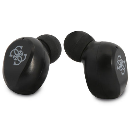 Brezžične slušalke Bluetooth Guess Classic Logo, TWS, črne