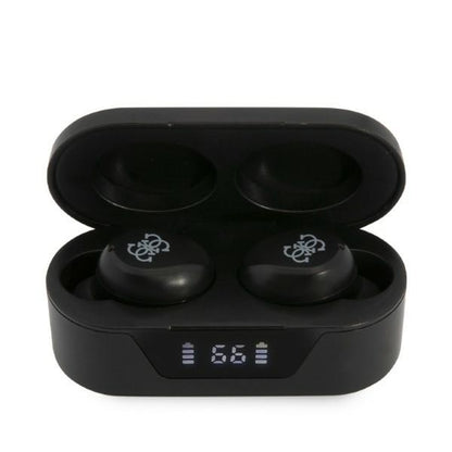 Brezžične slušalke Bluetooth Guess Classic Logo, TWS, črne