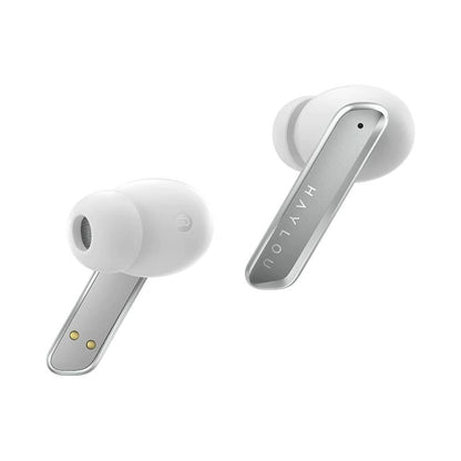Bluetooth prostoročni telefon Haylou W1, TWS, srebrna