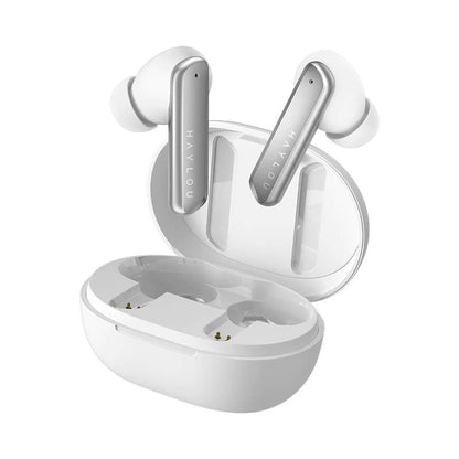 Bluetooth prostoročni telefon Haylou W1, TWS, srebrna
