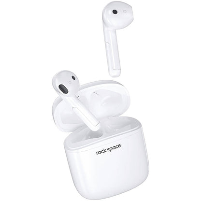 Brezžične slušalke Bluetooth Rock Space EB100, TWS, bele