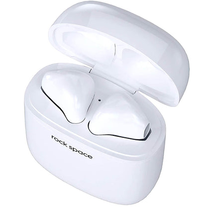Brezžične slušalke Bluetooth Rock Space EB100, TWS, bele