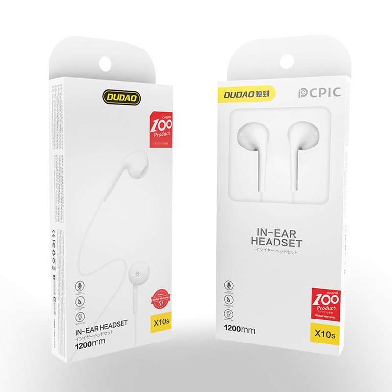 Handsfree 3.5mm Dudao X10S, Bel