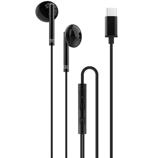 Handsfree USB-C XO Design EP29, Črna