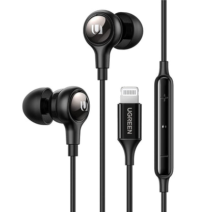 Handsfree Lightning UGREEN 30631, Črn
