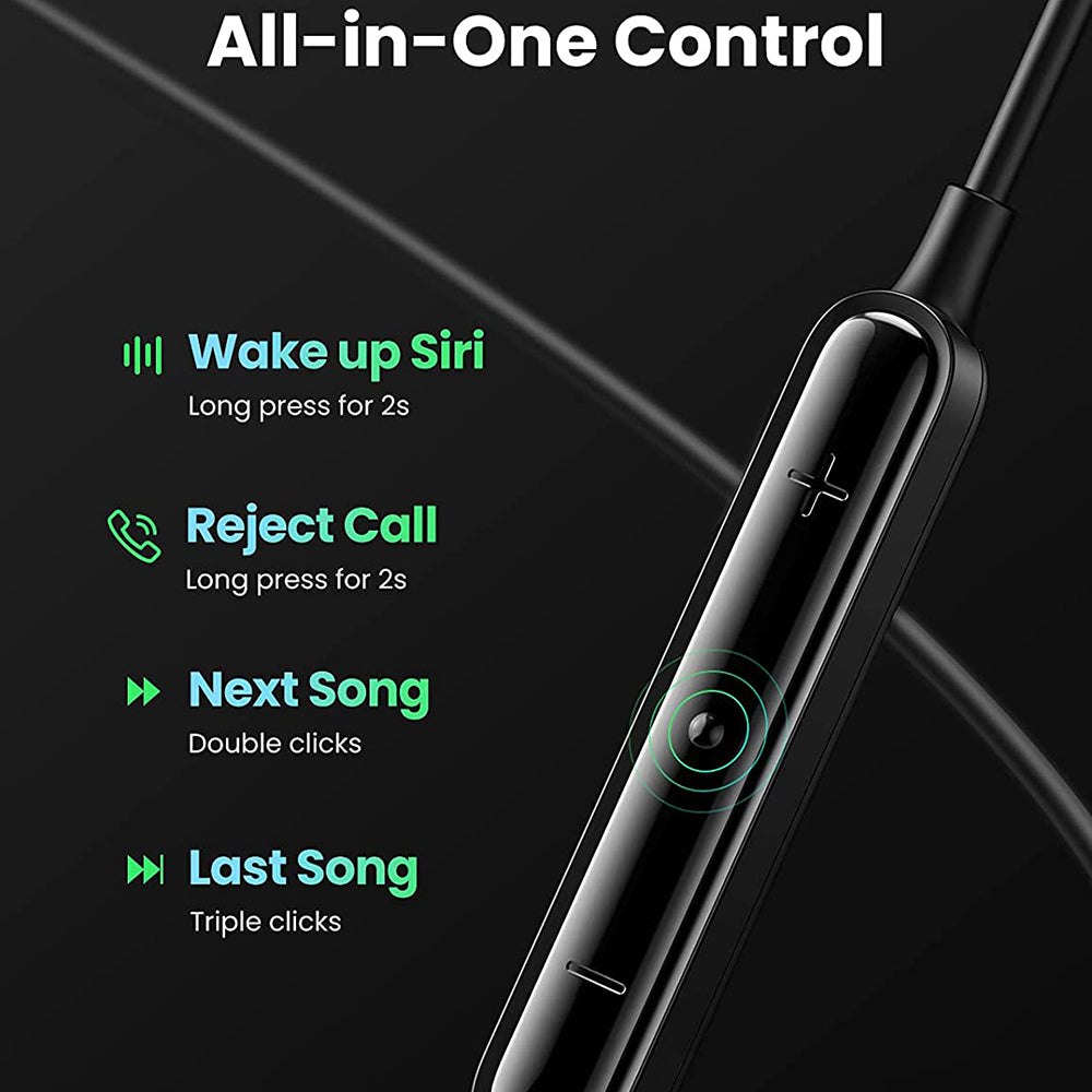 Handsfree Lightning UGREEN 30631, Črn