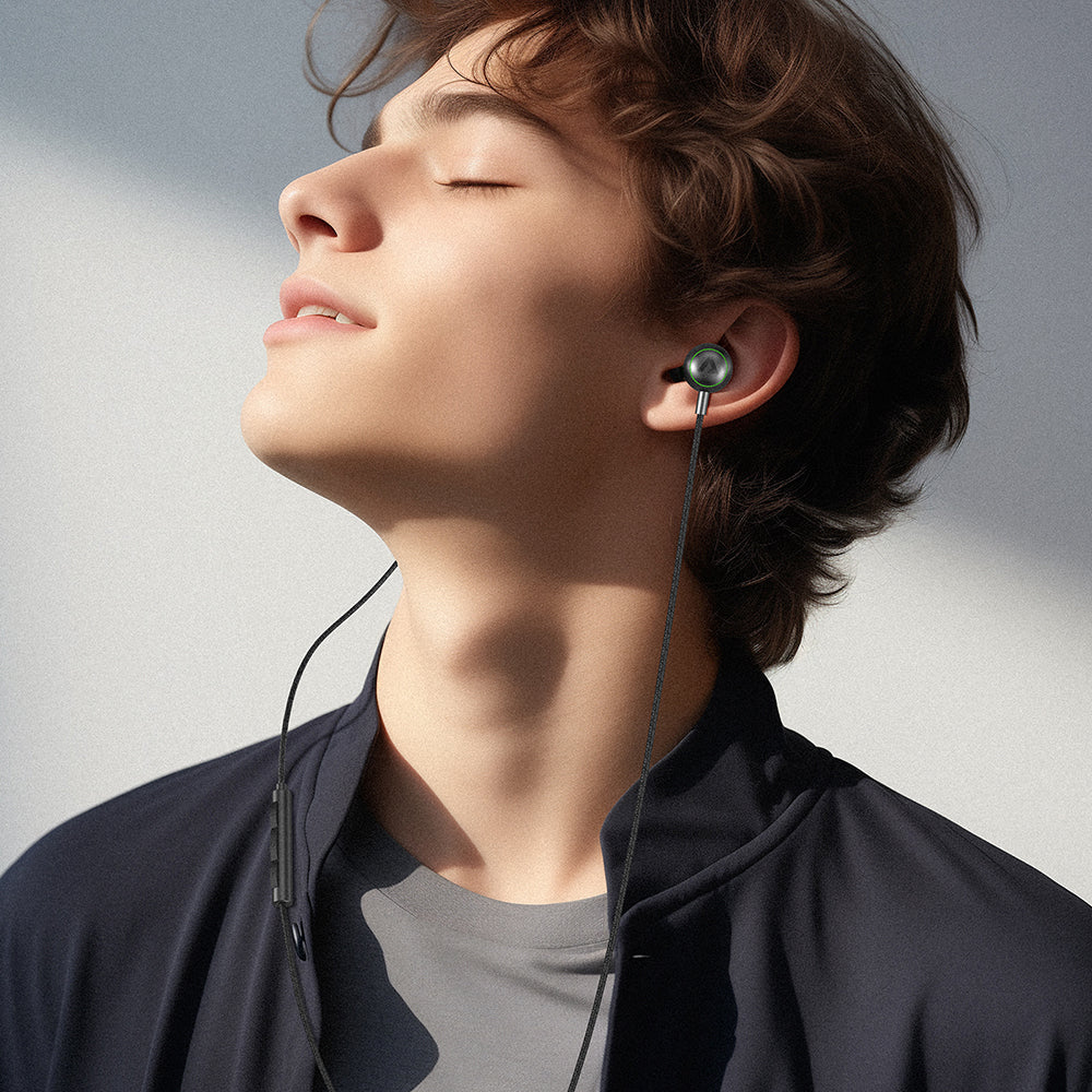 Handsfree USB-C Acefast L5, 1.2m, črna