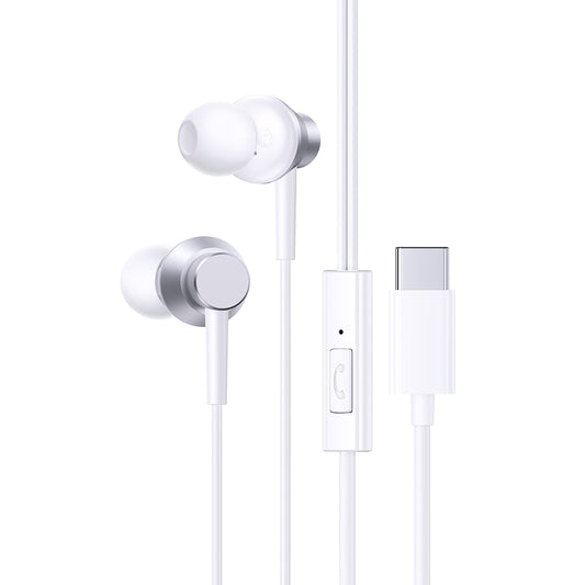 Handsfree USB-C Baseus Encok CZ11, Bel, Ponovno zapakirano A00164300213-Z1