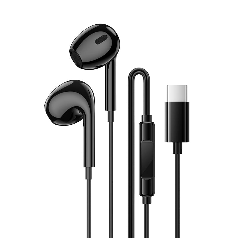 Handsfree USB-C Borofone BM100 Max Fuente, Črna