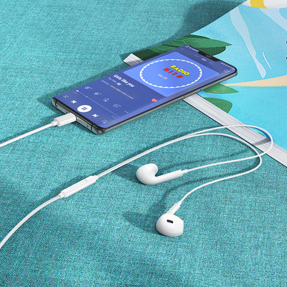 Handsfree USB-C Borofone BM100 Max Fuente, Bela