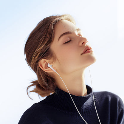 Handsfree USB-C Borofone BM99 Star, White