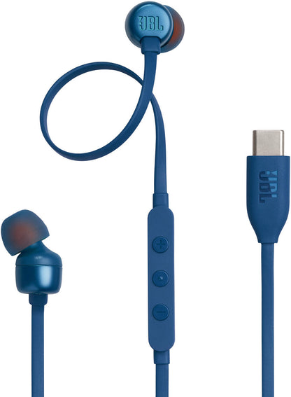 Handsfree USB-C JBL Tune 310C, Modra JBLT310CBLU