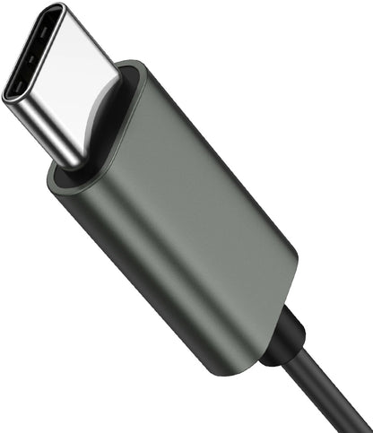 Handsfree USB-C Joyroom JR-EC06, Siv
