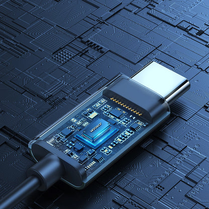 Handsfree USB-C Joyroom JR-EC06, Siv