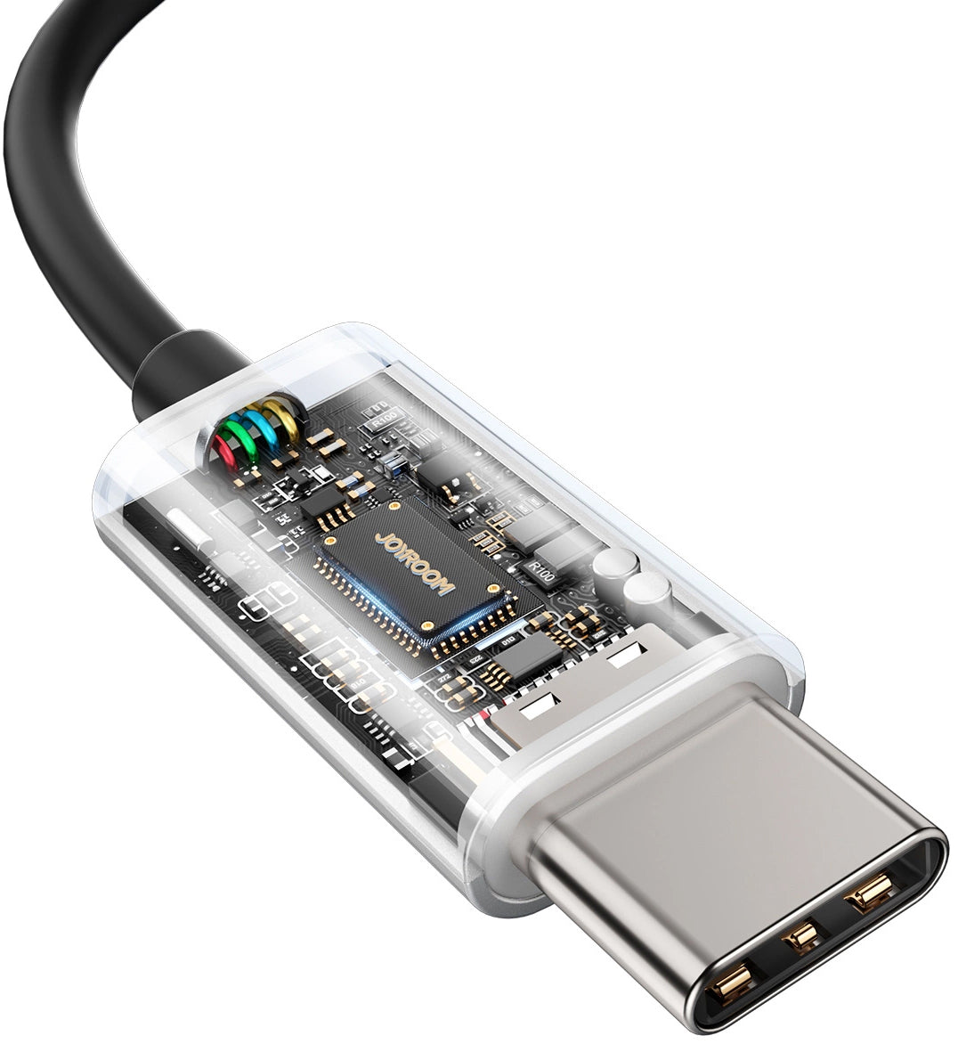 Handsfree USB-C Joyroom JR-EC07, Črna