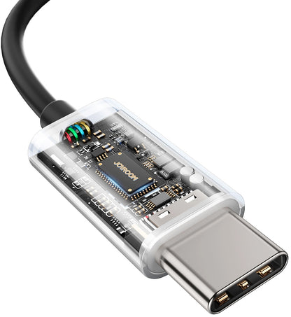 Handsfree USB-C Joyroom JR-EC07, Črna