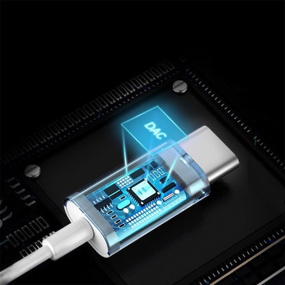 Handsfree USB-C McDodo HP-7500, 1.2m, Bel