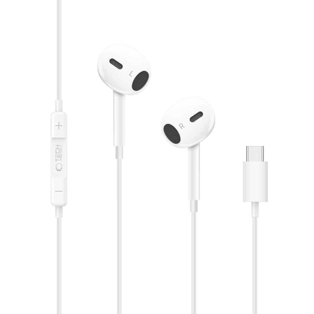Handsfree USB-C Tech-Protect Ultraboost Core G2, Bel