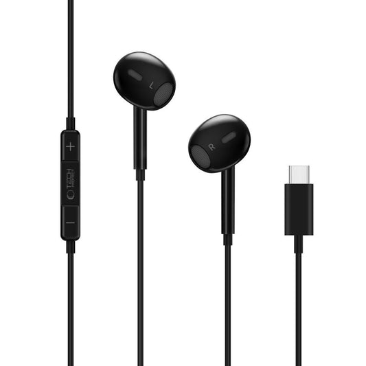 Handsfree USB-C Tech-Protect Ultraboost Core G2, Črna