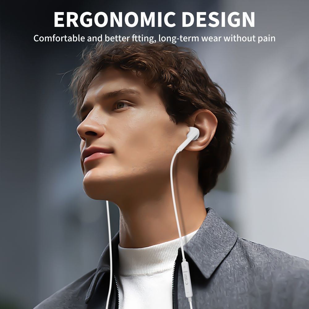 Handsfree USB-C Tech-Protect Ultraboost Core G2, Bel