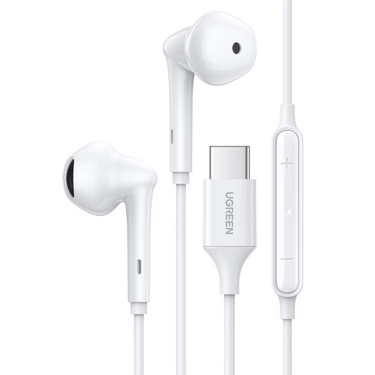 Slušalke UGREEN EP101, USB-C, bele barve