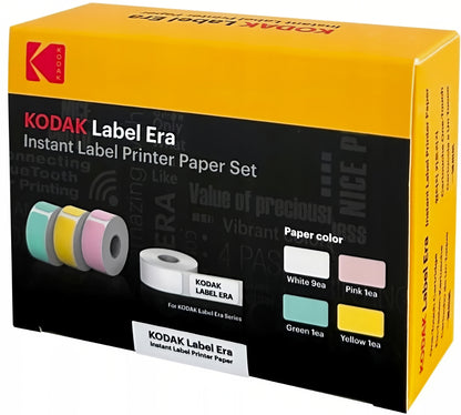 Set 12 kosov samolepilnih etiket za tiskalnik Label Era