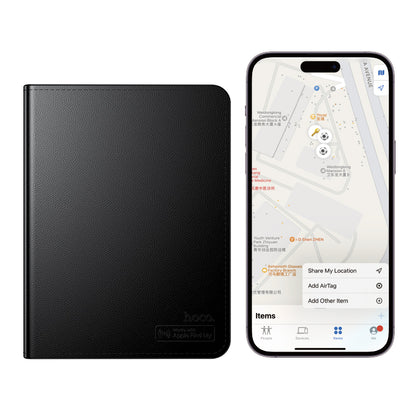 HOCO SmartTag Passport E91G za iOS serijo, črna