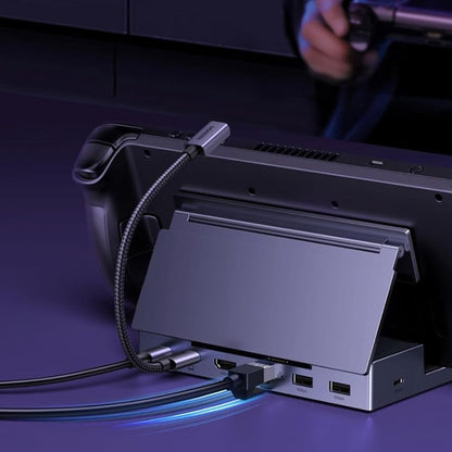 Podporni hub UGREEN 75126 za prenosno konzolo, siv
