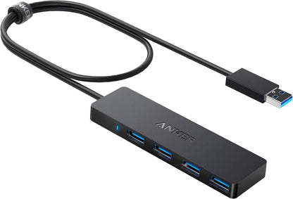 Anker USB Hub, 4 x USB-A 3.0, črn A7516016 