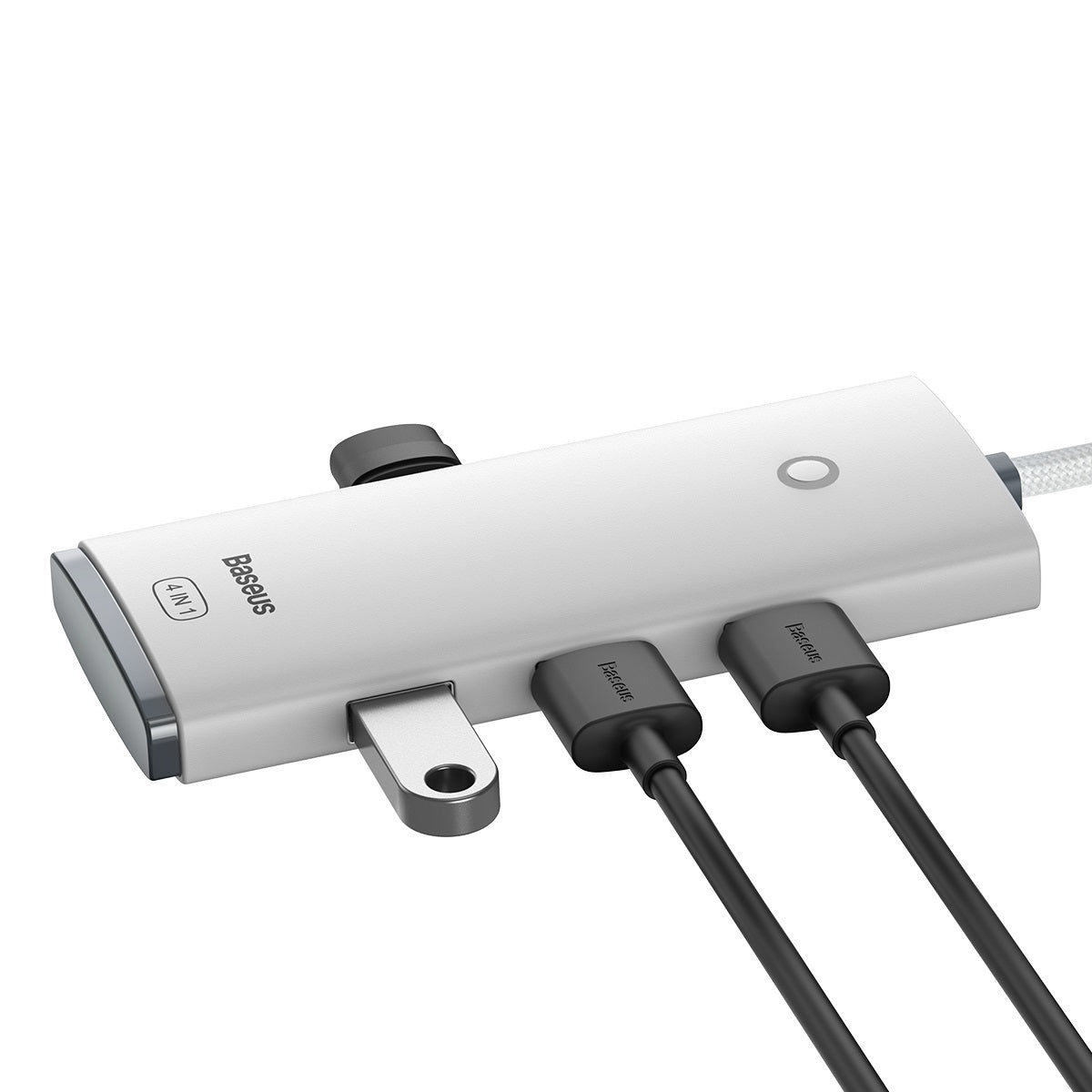 USB-C Hub Baseus Lite, 4 x USB-A 3.2, 2m, Bel