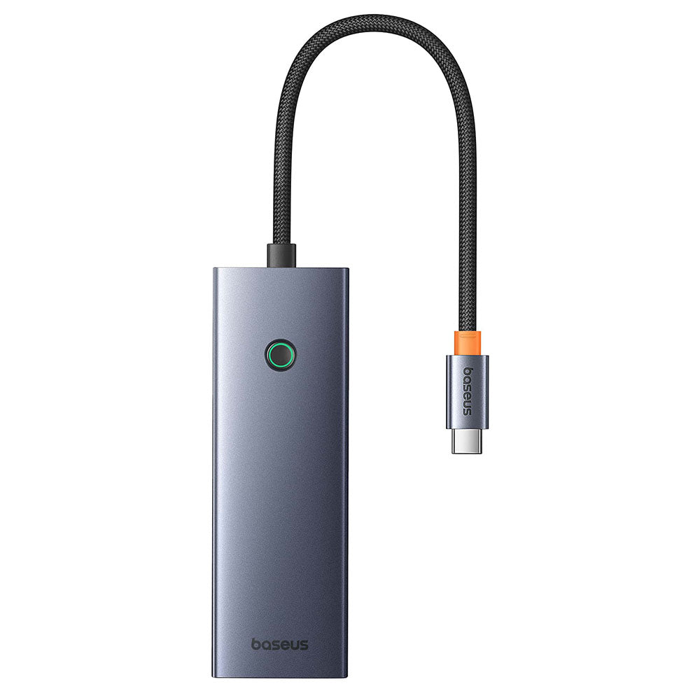 Hub USB-C Baseus UltraJoy, 3 x USB-A 3.0 - 1 x USB-C - 1 x HDMI - 1 x SD - 1 x microSD, Siv B00052803811-00