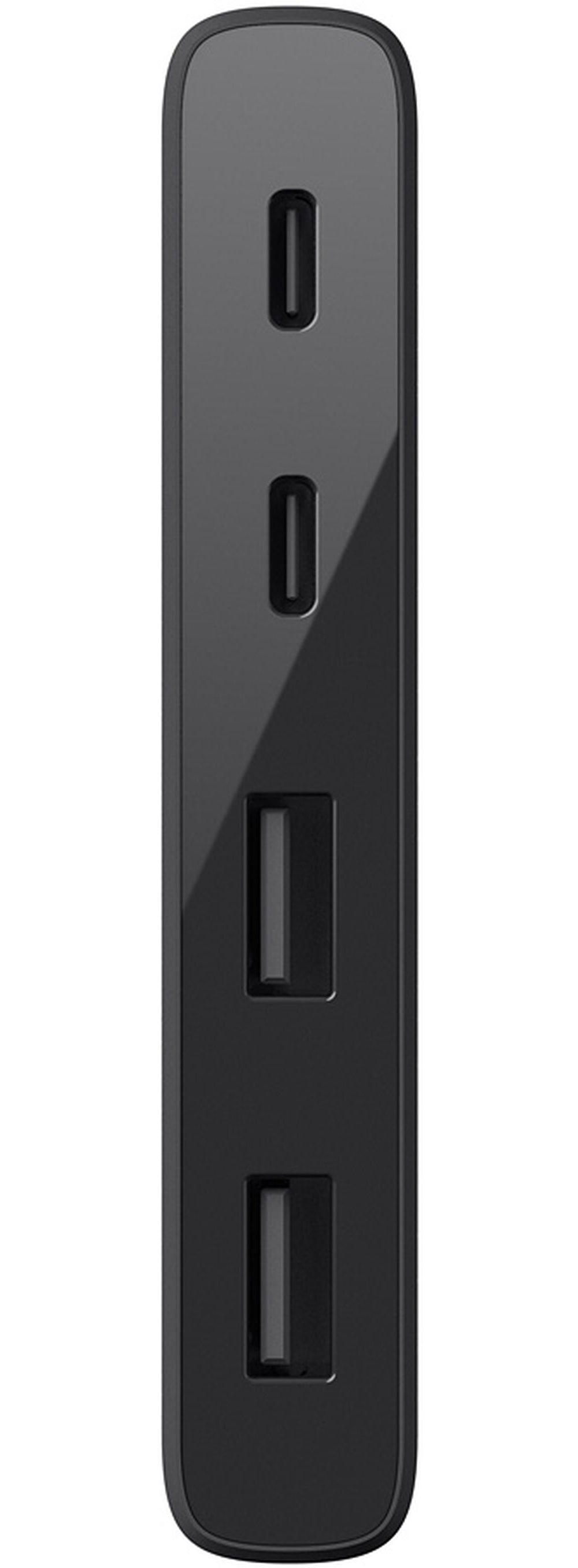 USB-C razdelilec Belkin Mini, 2 x USB-A 3.1 - 2 x USB-C, Črna F4U090btBLK