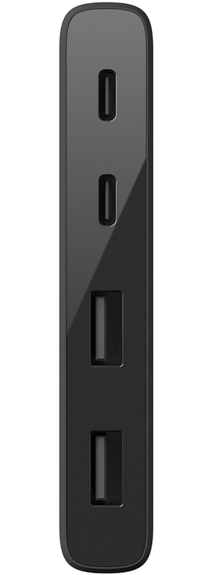 USB-C razdelilec Belkin Mini, 2 x USB-A 3.1 - 2 x USB-C, Črna F4U090btBLK