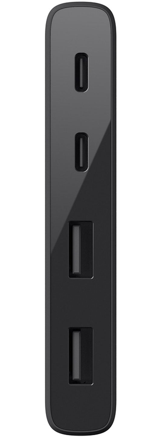 USB-C razdelilec Belkin Mini, 2 x USB-A 3.1 - 2 x USB-C, Črna F4U090btBLK