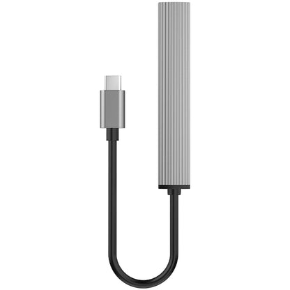 Hub USB-C Orico AH-A13, 1 x USB-A 3.0 - 3 x USB-A, Siv
