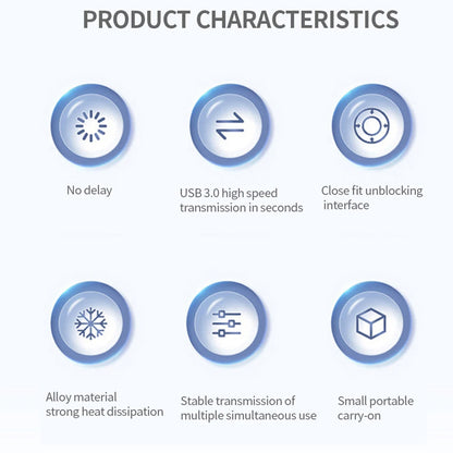 USB-C Techsuit H12 ZenithDock Hub, 4in1, Gray