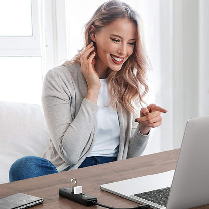 USB-C razdelilnik UGREEN CM416 (10916), 4 x USB-A 3.0, Črn