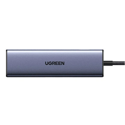 Hub USB-C UGREEN CM511 (75642), 6v1, Siv