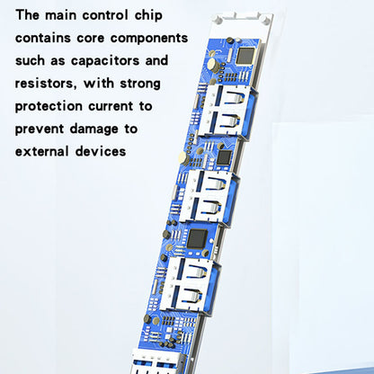 Hub USB-C Yesido HB17, 4v1, Siv