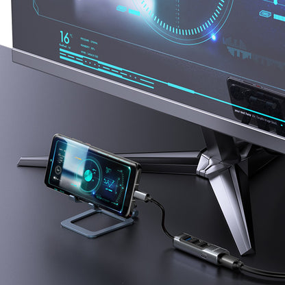 Yesido HB24 USB-C Hub, 5in1, Grey