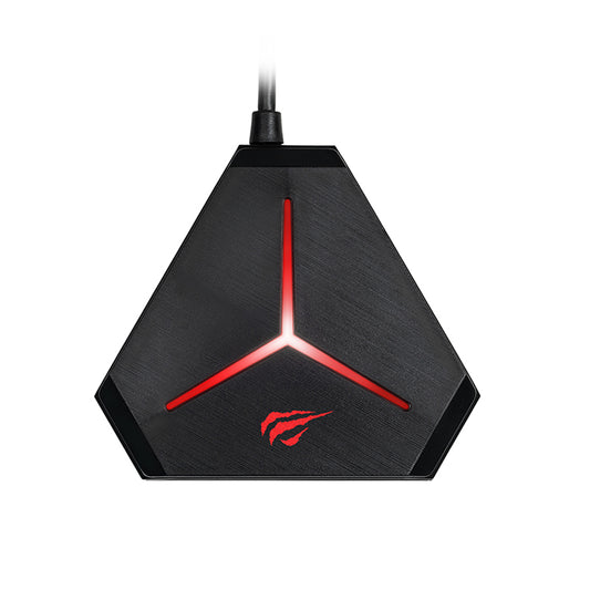 Hub USB HAVIT H95, 10v1, Črn