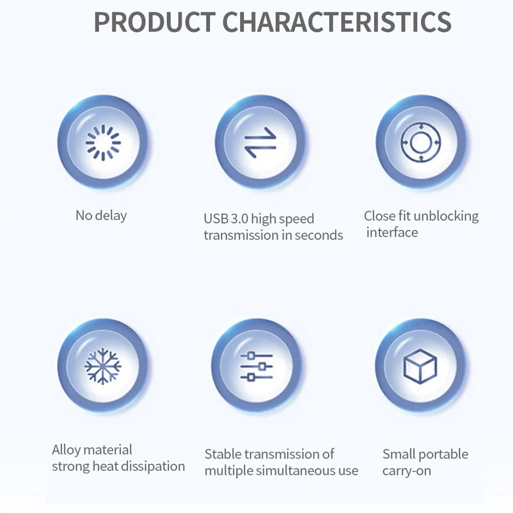 Hub USB Techsuit H14 ZenithDock, 4in1, Siv